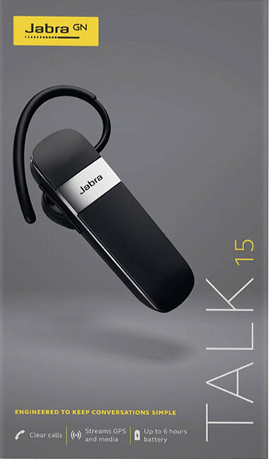 JABRA TALK 15 BLUETOOTH HEADSET - BLACK