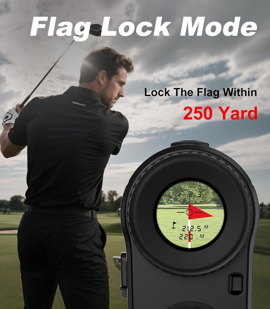 1000 Yards Hunting Laser Rangefinder with Rechargeable Battery