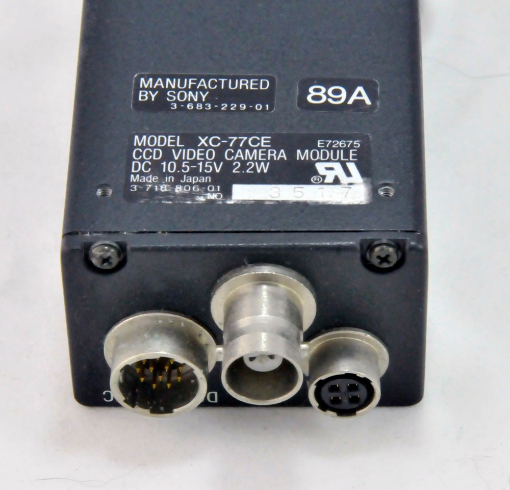 SONY XC-77CE CCD CAMERA
