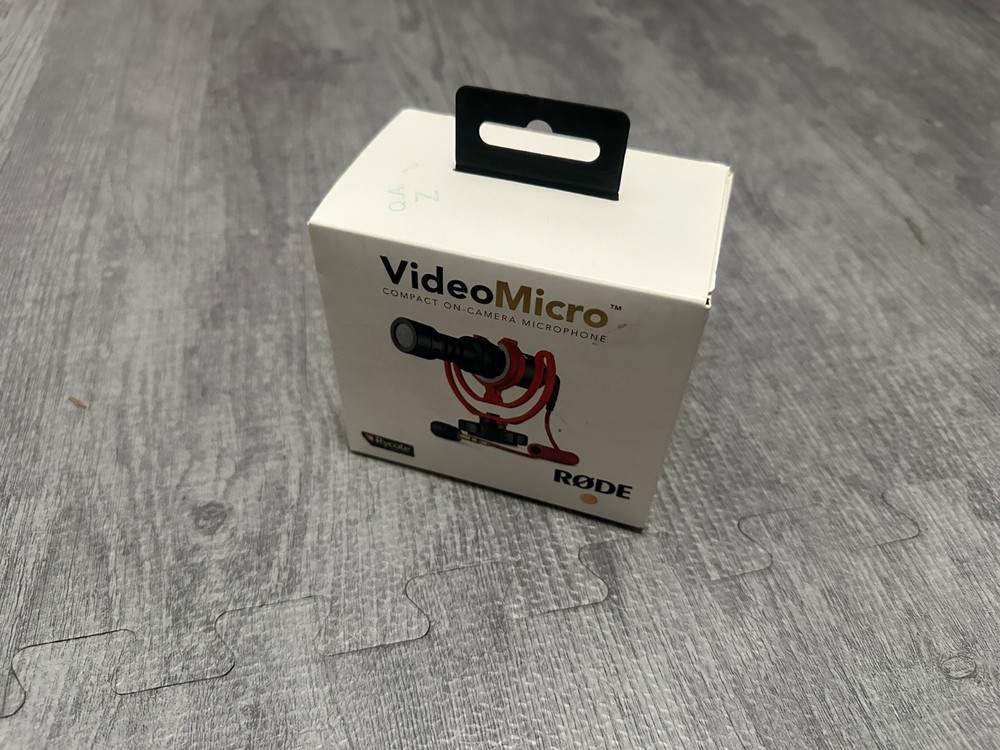 Rode VideoMicro Compact On Camera Microphone | NEW IN SEALED BOX