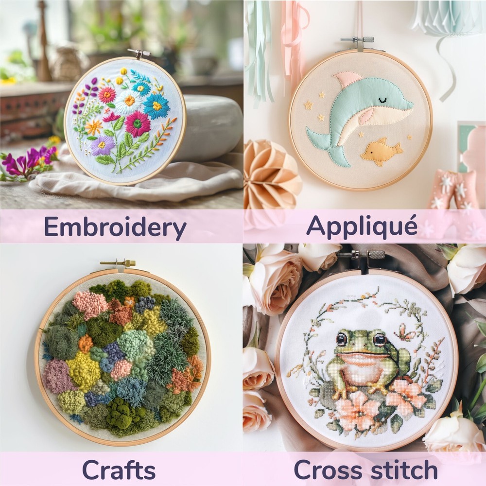 JubileeYarn Embroidery Hoops Set