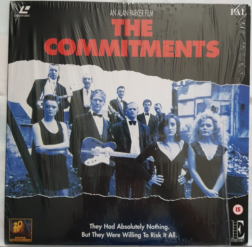 The Commitments Laser Disc 20th Century Fox 1991 Collectable