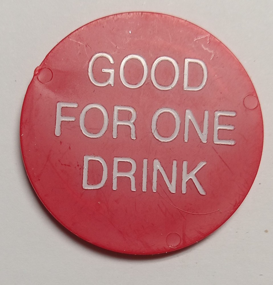 Plastic Trade Token Deerfield Wisconsin