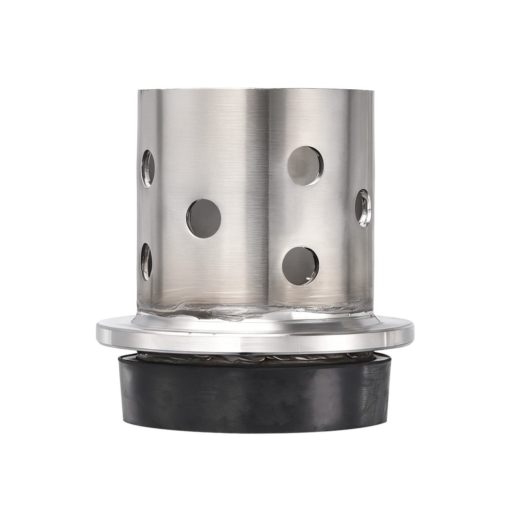 3" x 4" Perforated Casting Flask Vacuum Casting Wall Flanged with Base