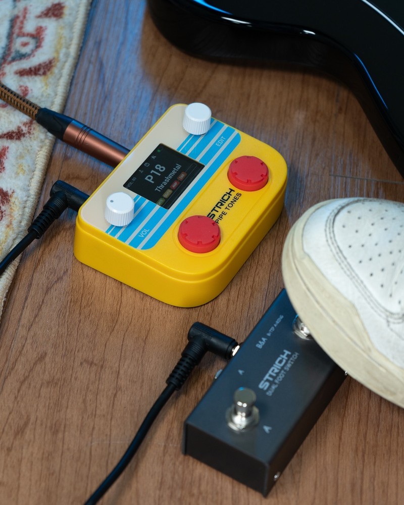 STRICH Pipe Tones Pocket Multi-Effects USB Audio Interface Wireless Control