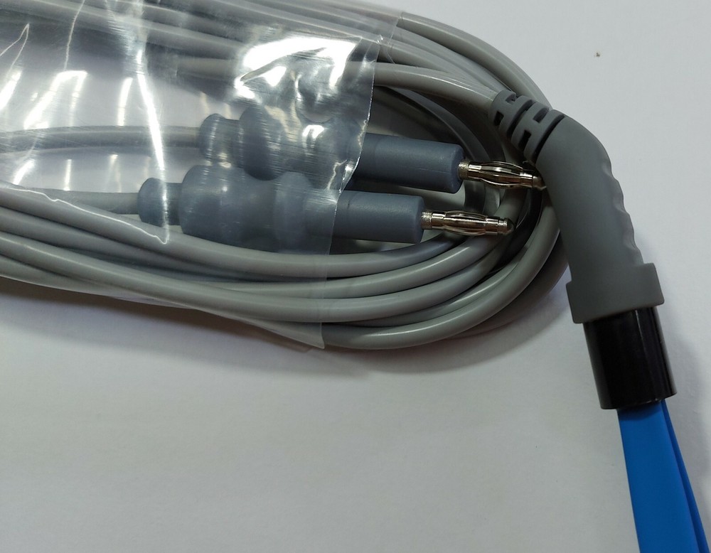 Silicone Universal Bipolar Cable Fitting Flat Plug & 2-Pin Plug (Surgimpex UK)