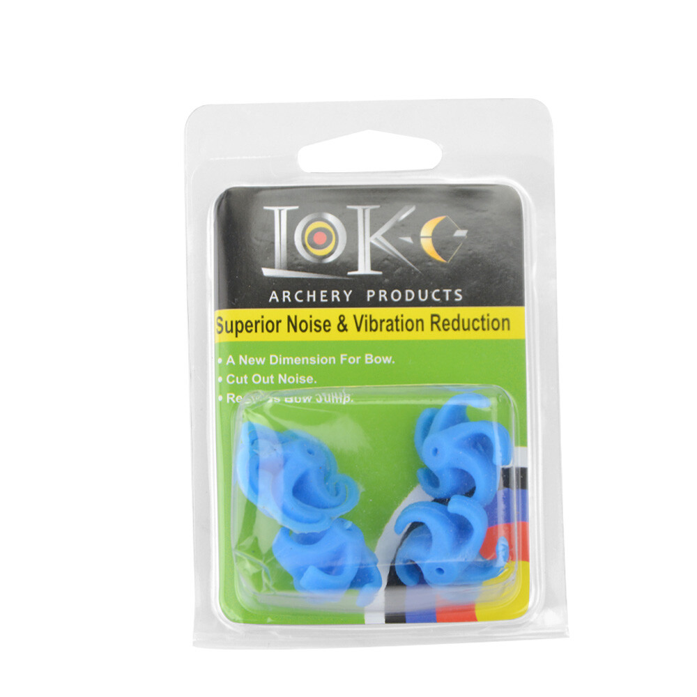 4pcs Archery Bowstring Stabilizer Recurve Compound Bow String Stop Damper