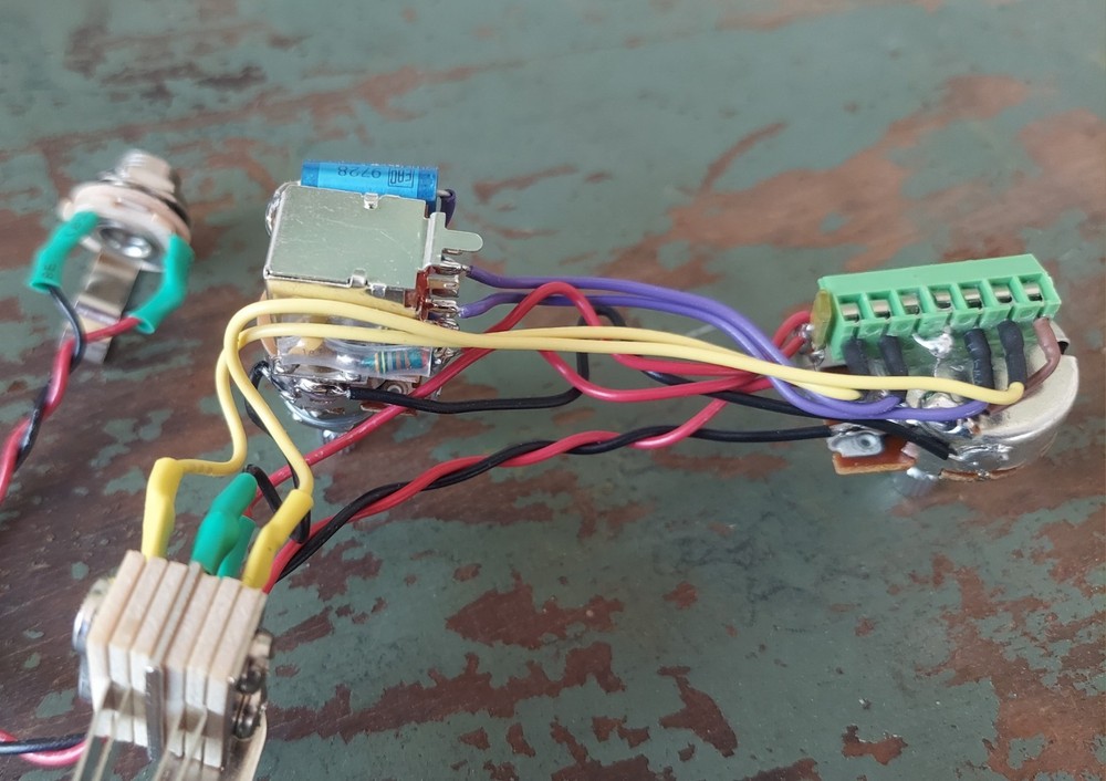 PRS CE 24 Solderless Harness 3 way Toggle 5/16 A500k Push Pulls Coil Split