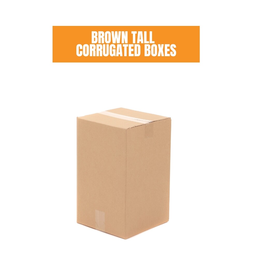 8 x 4 x 46" Side Loading Boxes, Brown 15/Bundle ECT-32