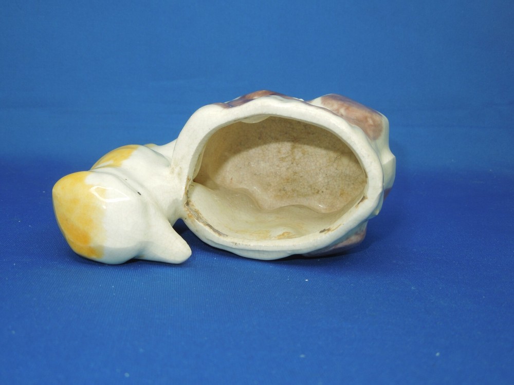 Vintage Ceramic Bird Planter Unmarked