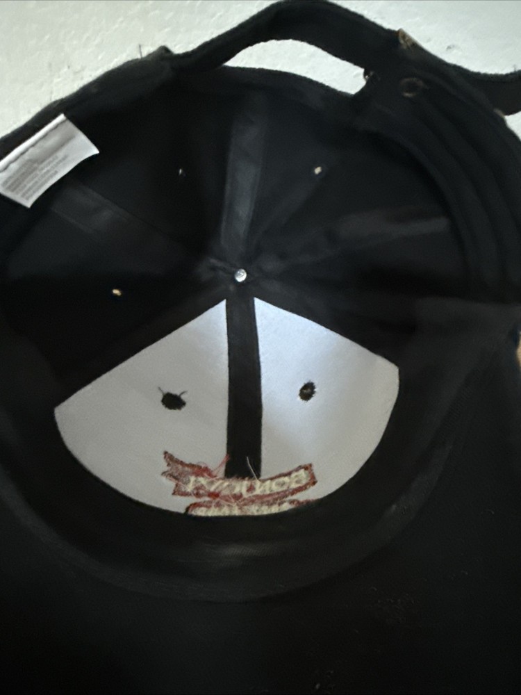 Bon Jovi 2022 Tour Black Strap Back Baseball Style Cap One Size Rock N Roll