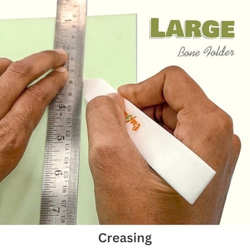 Large Teflon Bone Folder Tool Set - 2 Pcs for Paper Crafting, Card Making, Scrap