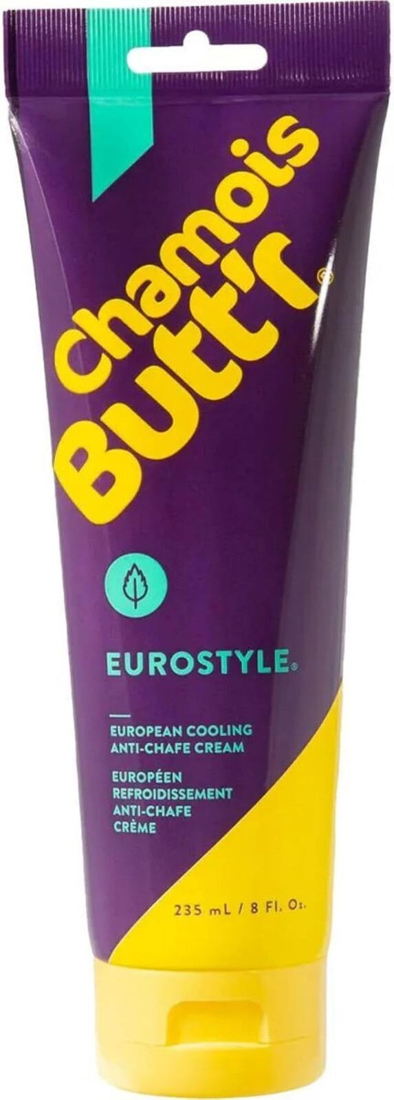 Chamois Butt'r Eurostyle Anti-Chafe Cream, 1 Tube 235ml/8oz