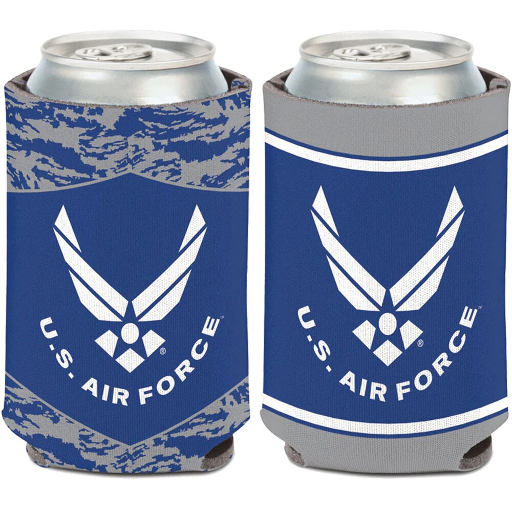 Air Force Doublesided Can Cooler  LS9318CAIR