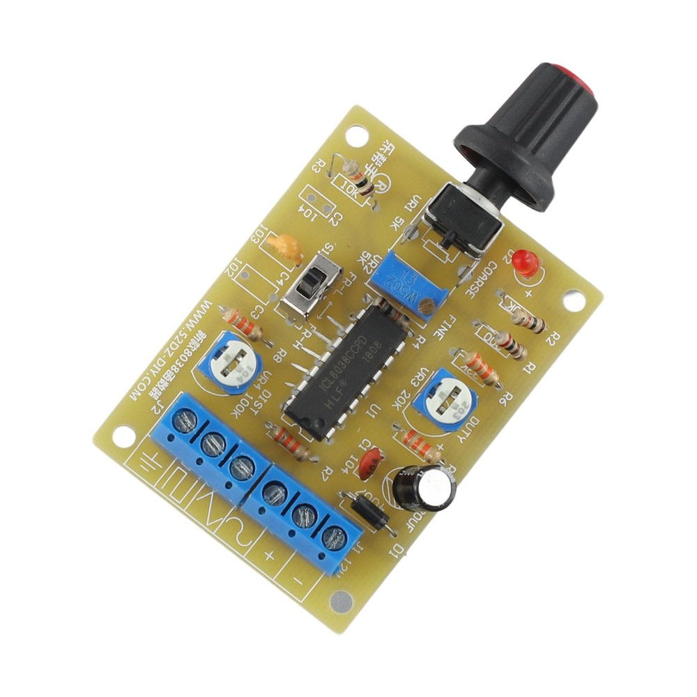 8038 IC Function Generator Sine Triangle & Square Wave Circuit Board DIY Kit