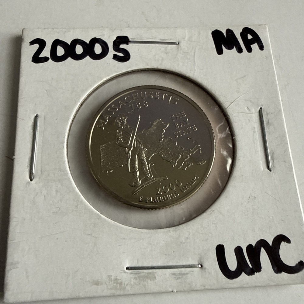 2000 S PROOF WASHINGTON QUARTER MASSACHUSETTS UNCIRCULATED