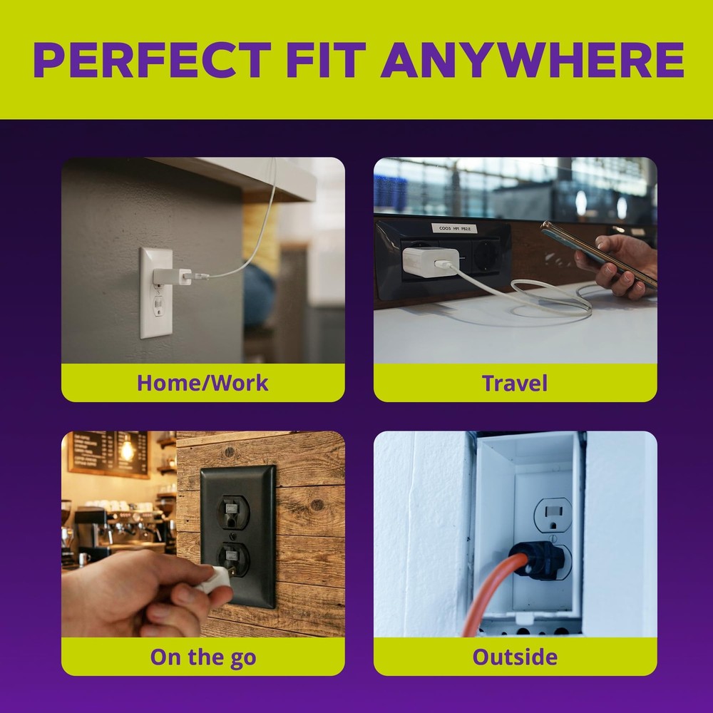 Loose Outlet Plug Fix & Outlet Insert | Prevent Plug from Being Unplugged & S...
