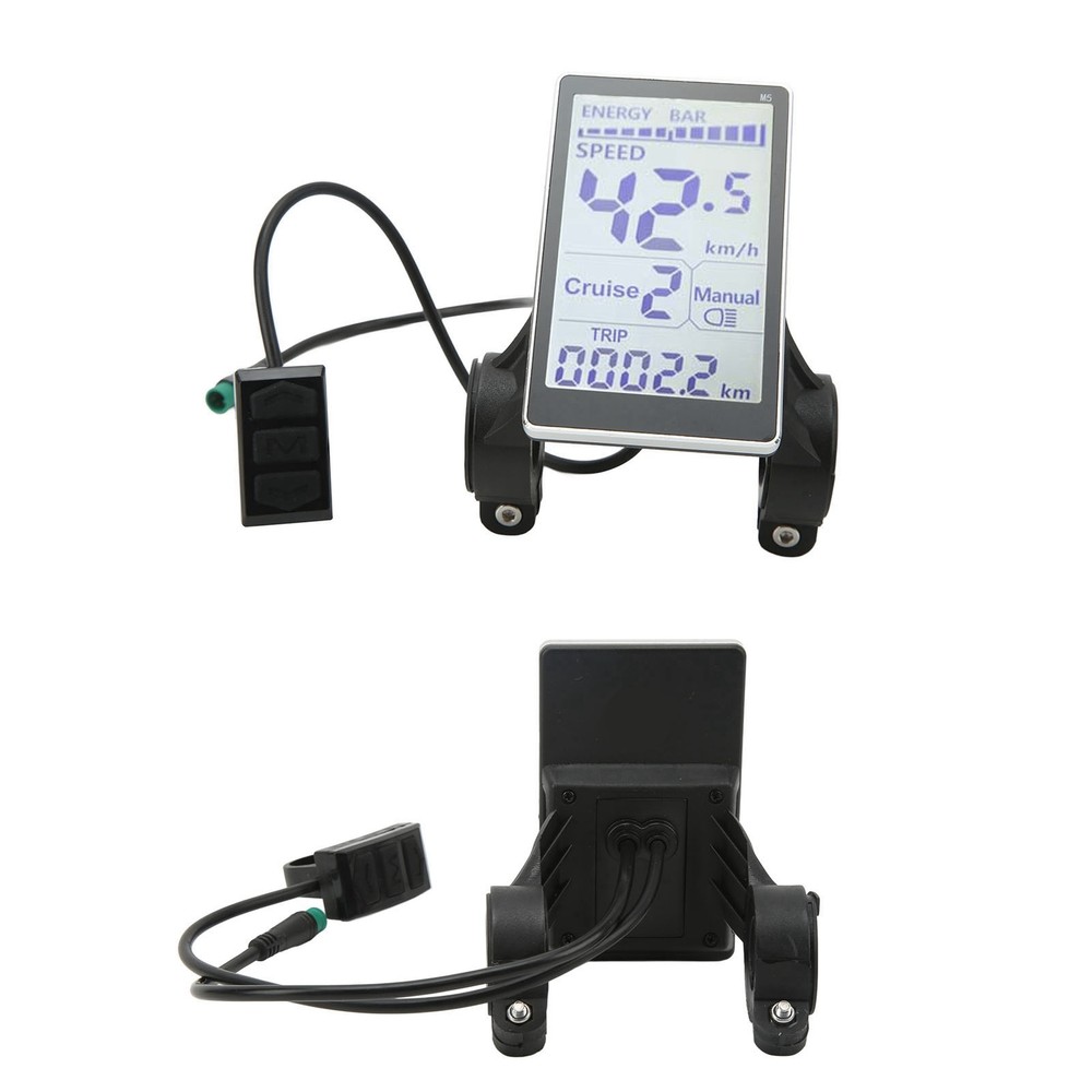 Electric Sccoter LCD Display 24V 36V 48V 60V M5 LCD Panel Screen for E-