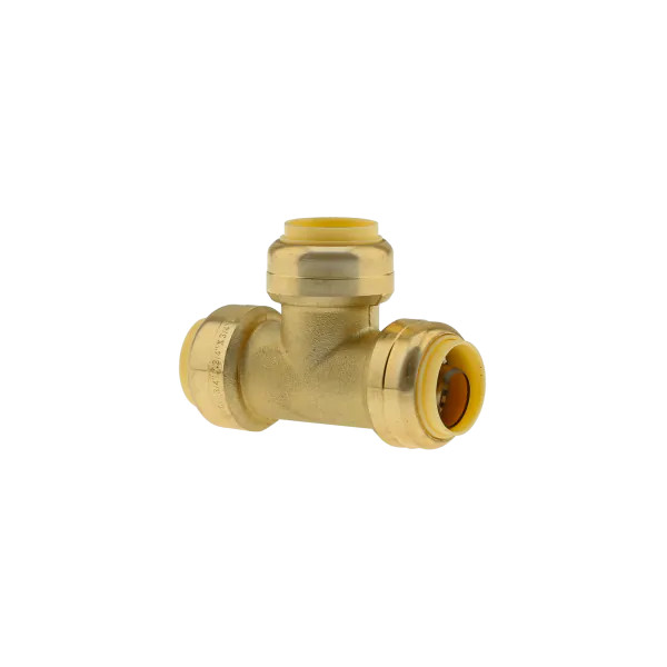 3/4" No Lead Brass Quick Connect Tee