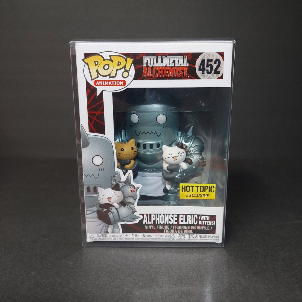 Funko POP! Animation 452: Alphonse Elric w/Kittens | Hot Topic Exclusive |