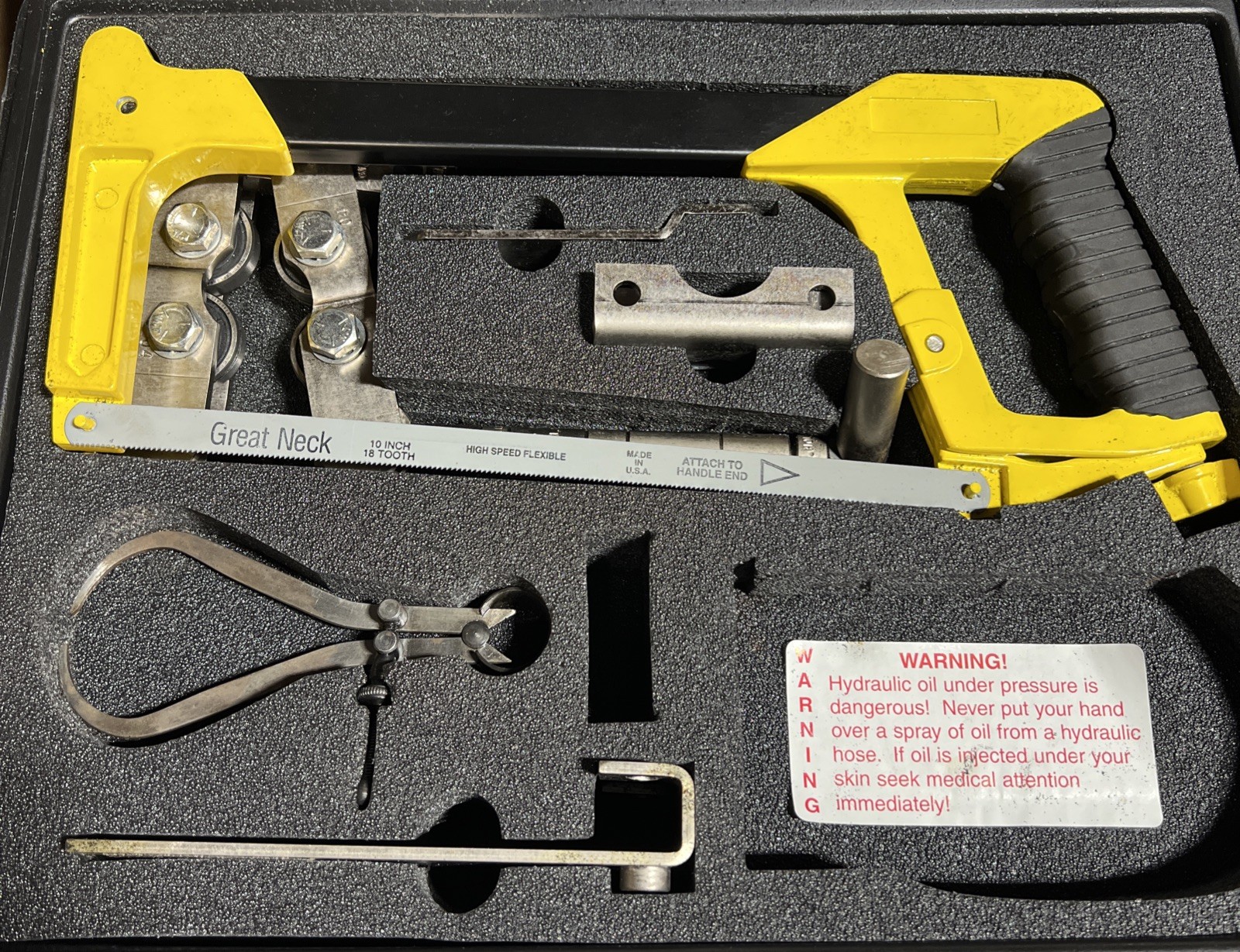 CLEVER TECH 1434 HOSE END CRIMPER Pre-Owned Free Shipping