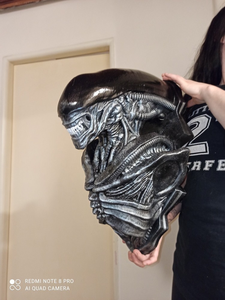 Xenomorph / Alien wall mount , bust / statue , mega size