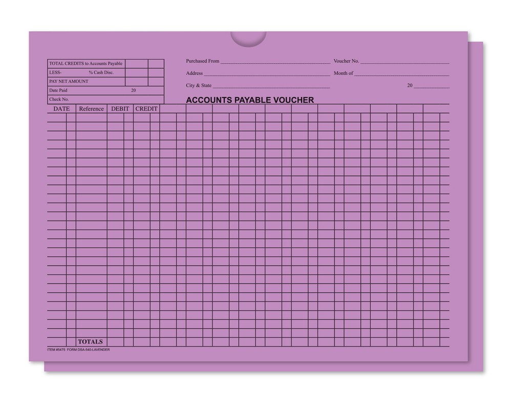 Accounts Payable Forms 9 x 12 Envelopes General Accounting Style 100 pack