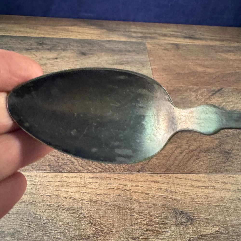 Garrett & Son Silverplated Tablespoon Unknown Pattern Monogrammed