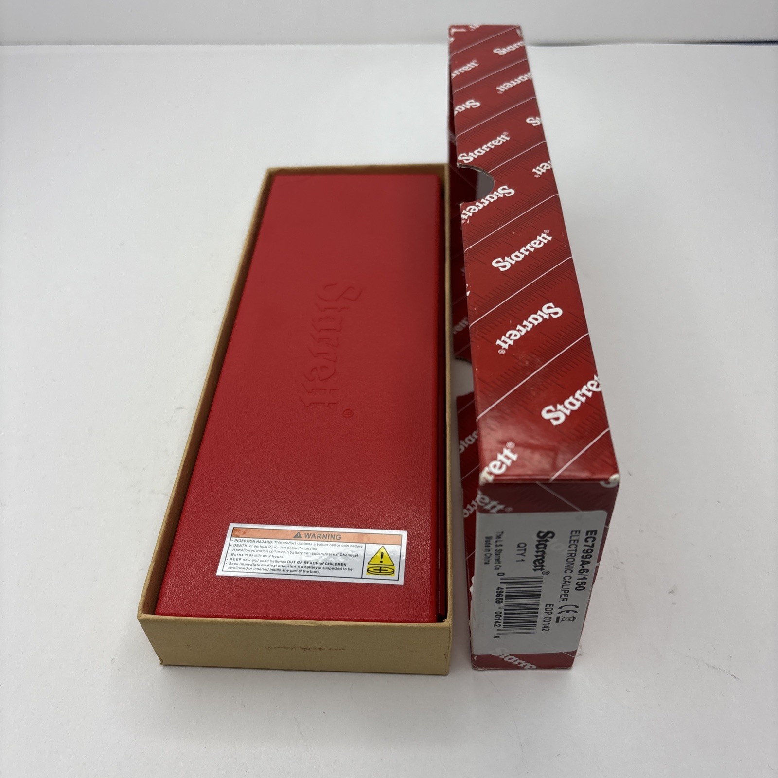 Starrett EC799A-6/150 Electronic Caliper 0-6 Inch Range .0005 Inch Resolution