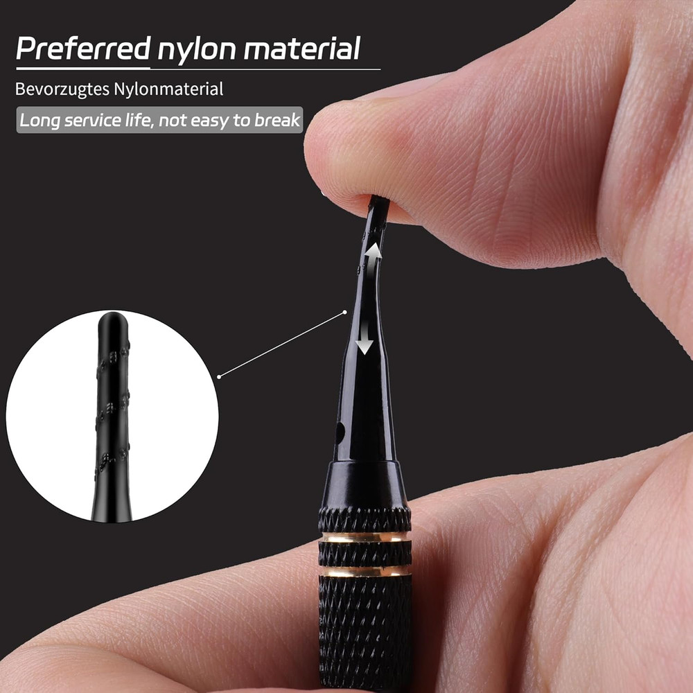 Darts Soft Tip,2Ba Thread Soft Tip Dart Point 200 Pack, Plastic Tip Dart Points,