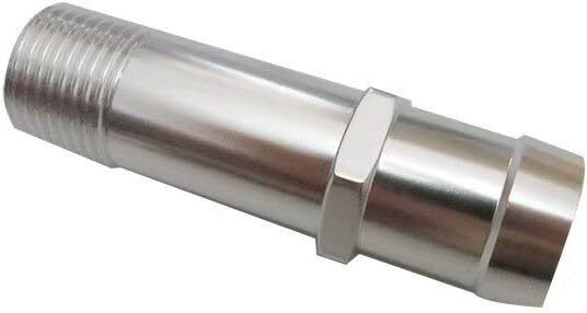 2PCS Heater Hose Fitting 3/4" Water Pump 5/8" Intake For Chevy SBC V8 Engines