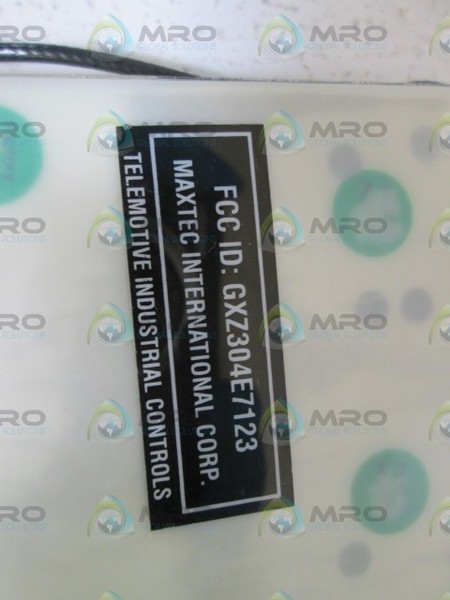 TELEMOTIVE CONTROL MODULE E7123-55 UNMP