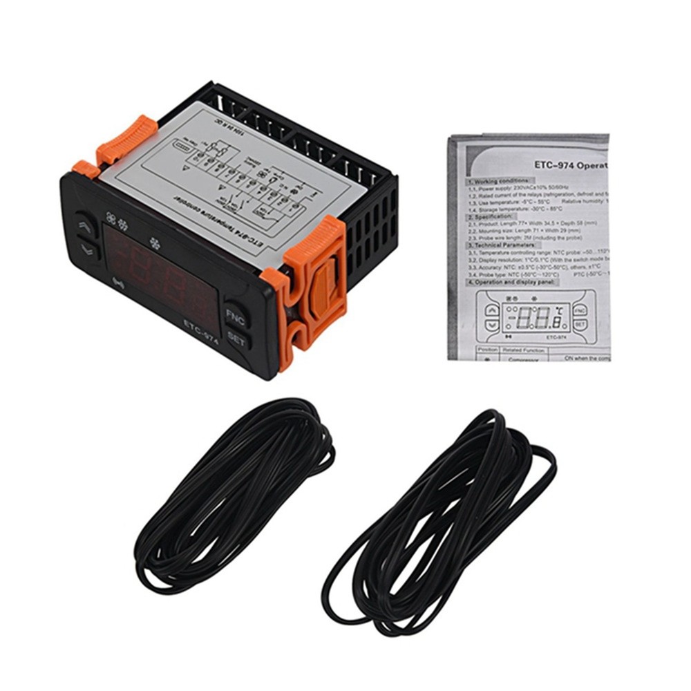 ETC-974 Temperature Controller Refrigerator Thermostat Controller Thermore Controller Therm1398