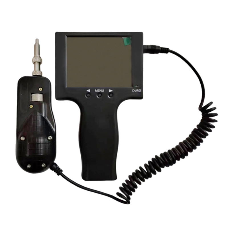 200X 3.5" Handheld  LCDFiber Optic Connector Endface Inspection Probe Microscope