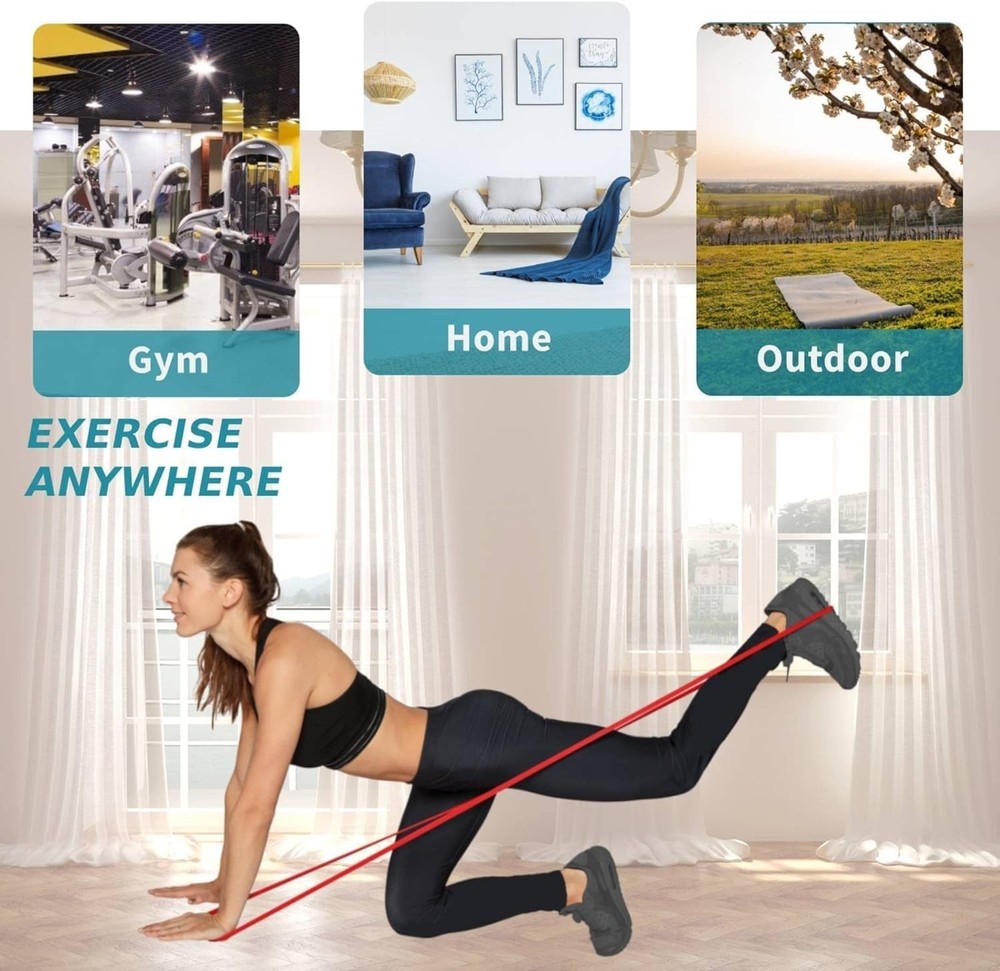 Resistance Band, Pull Up Bands, Pull Up Assistance Bands, Workout Bands, Exer...