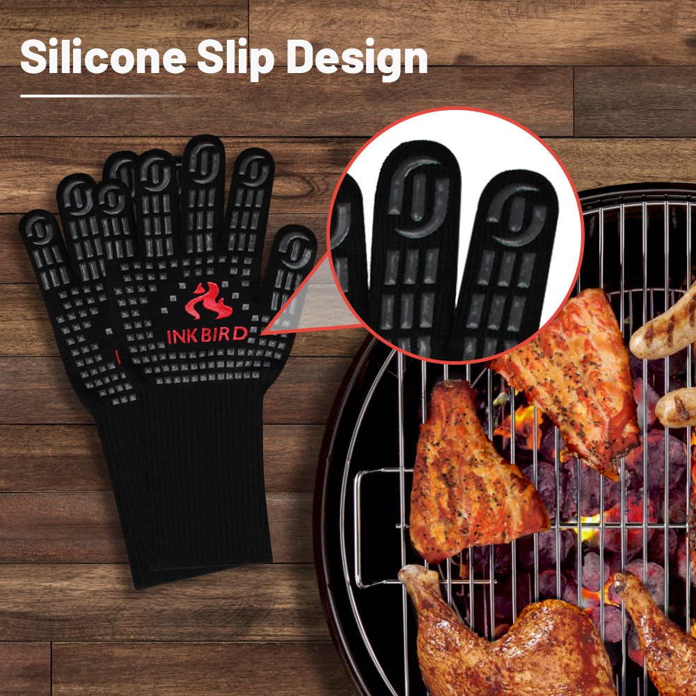 INKBIRD BBQ Temperature Controller WiFi Bluetooth Automatic Smoker Fan Oven Mitt