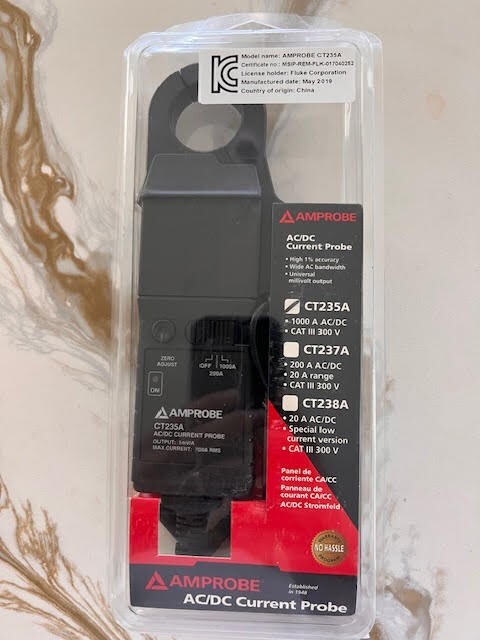 Amprobe CT235A  AC/DC Current Probe