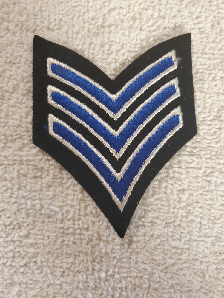 Vintage Sergeant (E-5) rank chevron Law Inforcement