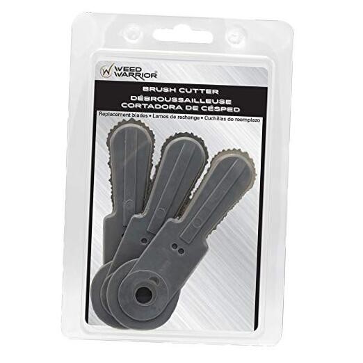 for Brush Cutter Head, 3 Count, Basic Brush Cutter Replacement Blades