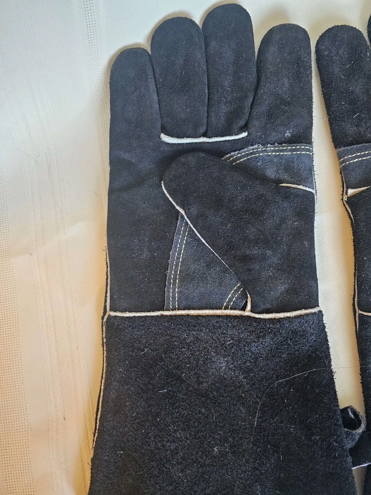 Rapicca Black Leather Welding Gloves Size 14