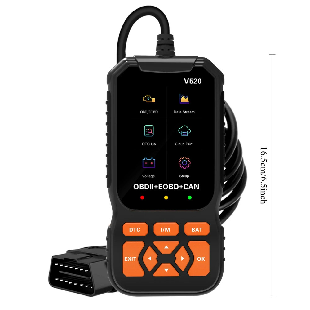 Automotive OBD2 Car Scanner Diagnostic Tool Auto Fault Code Reader Check Engine