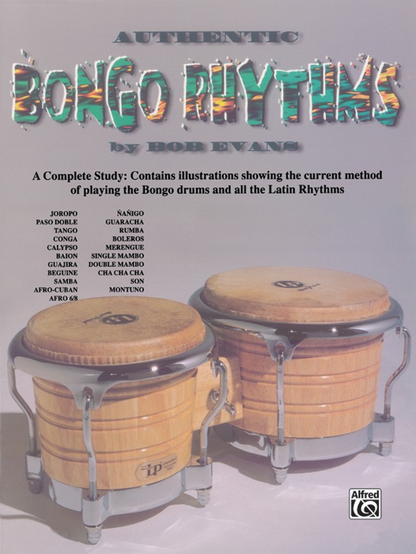 Authentic Bongo Rhythms (Revised) - by Bob Evans - 00-HAB00014A