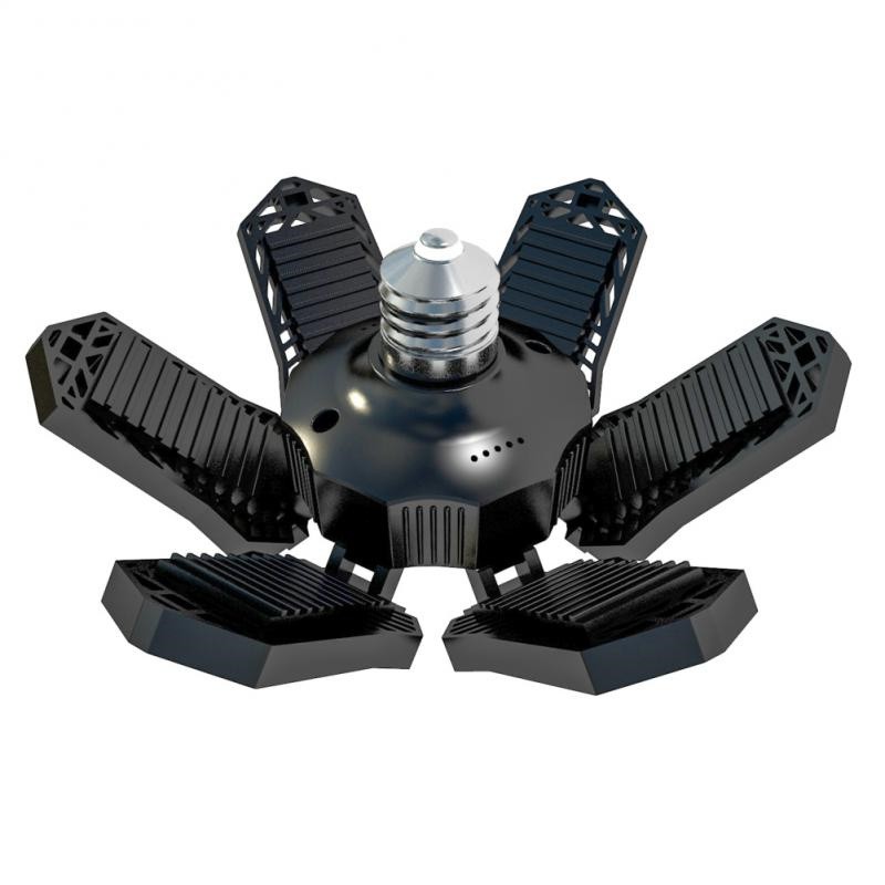 12000000LM LED Garage Light Super Bright Work Shop Ceiling Light Deformable Bulb