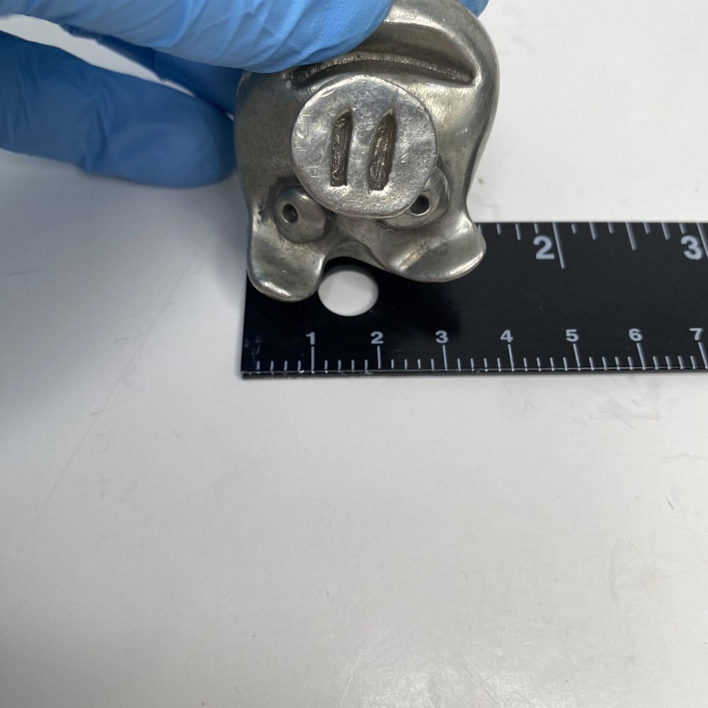 Roux Roux "Pig" Original Pewter Drawer Cabinet Pull