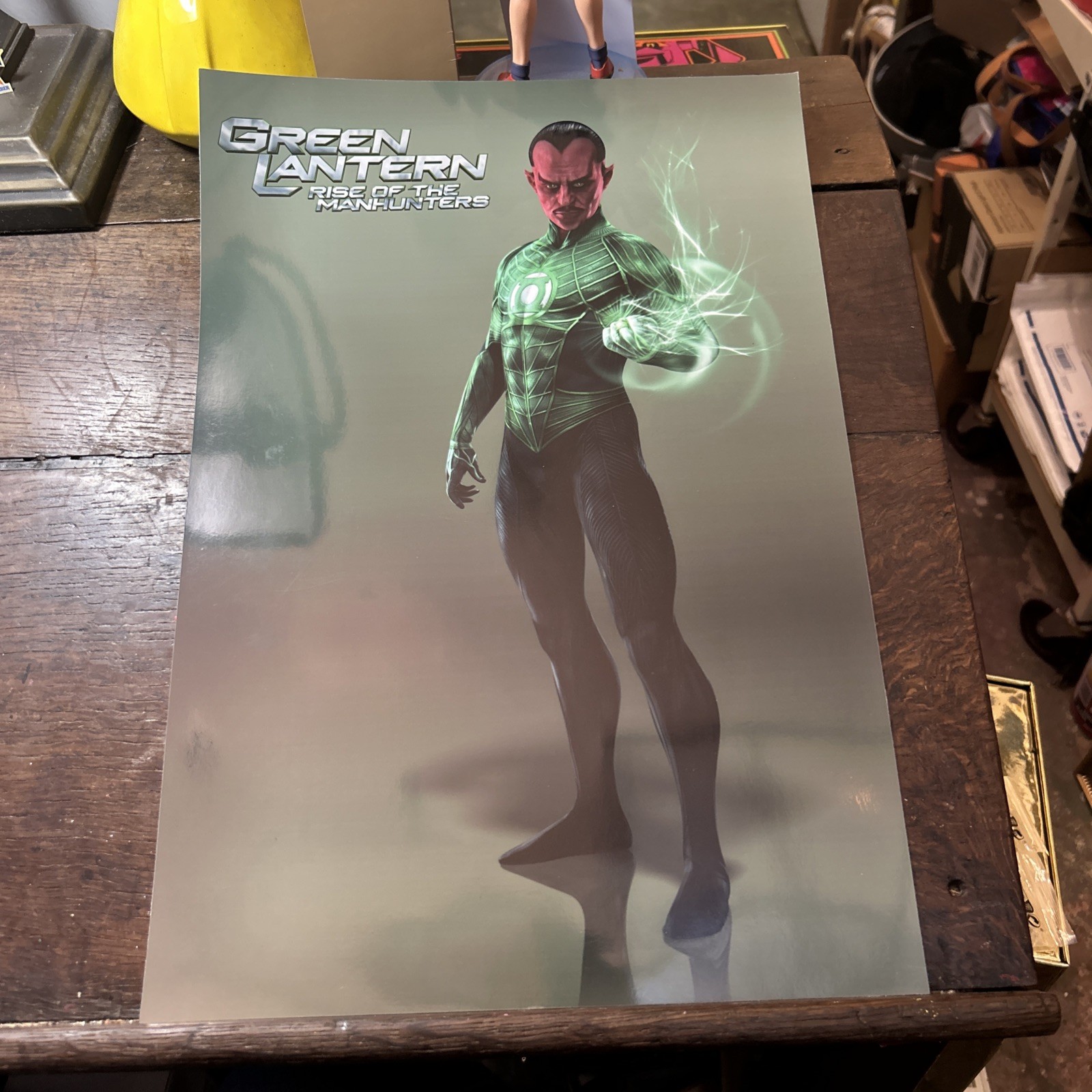 Movie Green Lanterns rise Of The Manhunters Sinestro Print 12.5” X 18”