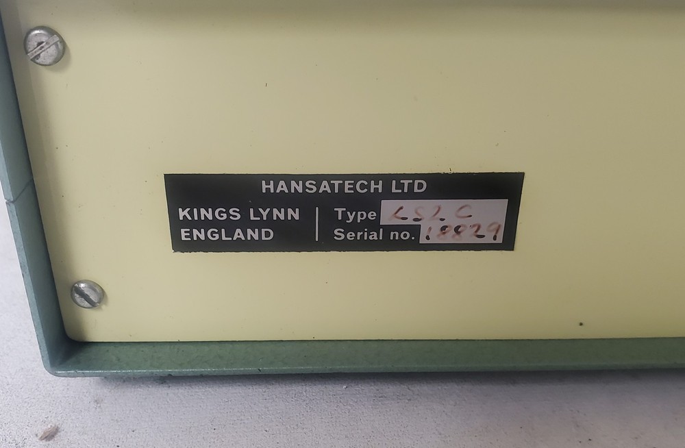 Hansatech LS2 Light Source Control Box w/ LS2 H