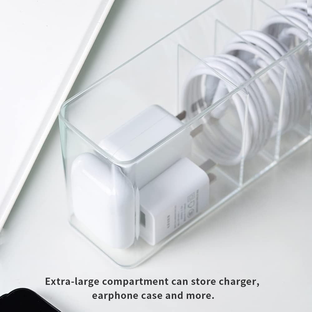 Versatile 2-Pack Cord Storage Organizer – Keep Your Cables Dust-Free