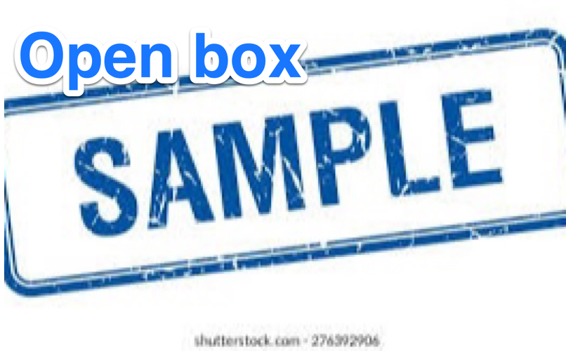 sample　open box