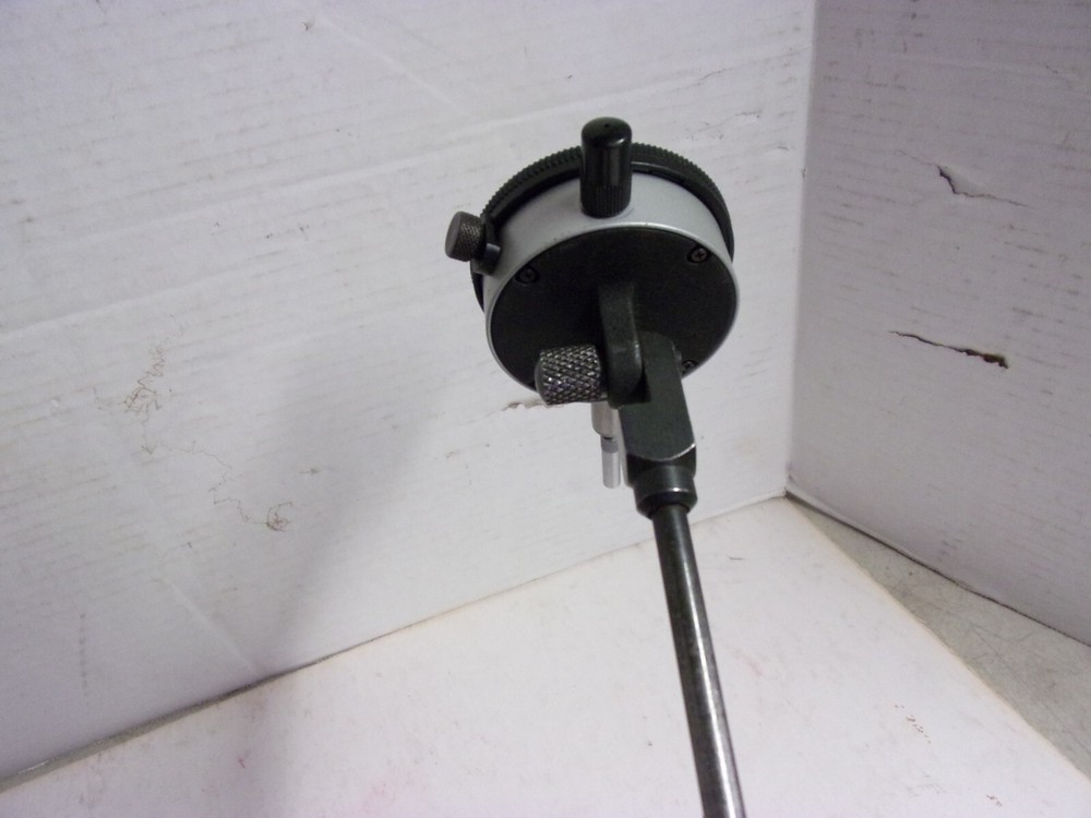 STARRETT #659 Magnetic Base & Post Assembly w/#25-145 Dial Indicator Used