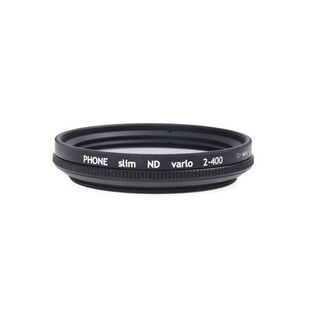 37mm Cellphone Camera Lens Variable ND filter Neutral Density ND2-ND400 Clip-On
